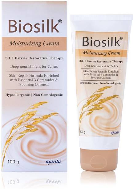 BioSilk Cream – 3:1:1 Golden Ratio Ceramides with Oatcom for 70% Ceramide Boost