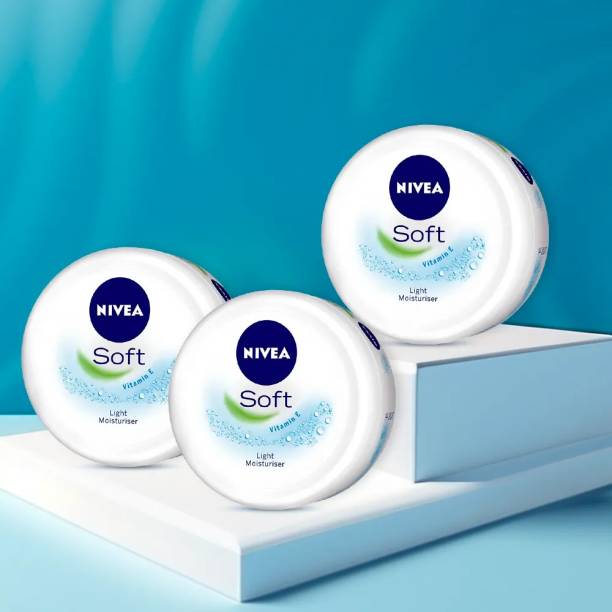 NIVEA Soft Light Moisturizer For Face, Hand & Body, Instant Hydration