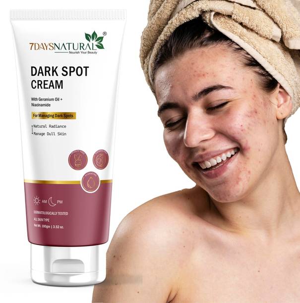 7days natural Dark Spot Remover Cream For Remove Pimple Marks, Acne Scar Blemishes