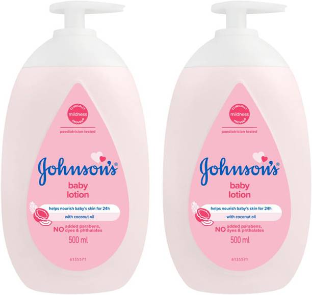 JOHNSON'S New Lotion 500ml (Pack of 2)