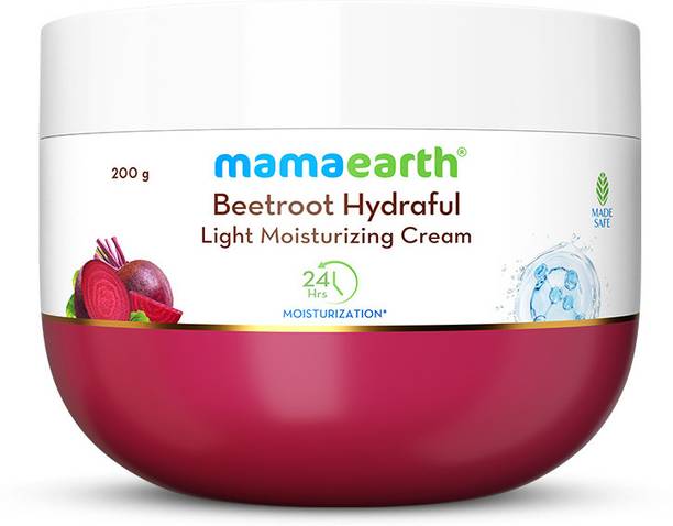 ममेअर्थ Beetroot Hydraful Light Moisturizing Cream with Hyaluronic Acid for Pink Glow