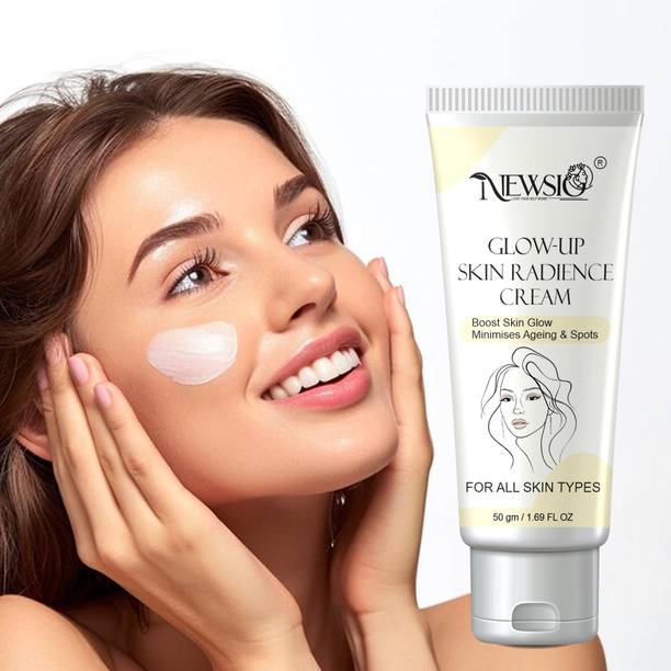 Newsio Glow Up Skin Rediance Cream | Reduce Dark Spot | Increase Even Skin Tone Cream