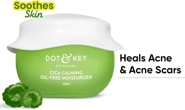 Dot & Key Cica Calming Skin Renewing Night Gel Moisturizer, Fights Dark Spots & Acne