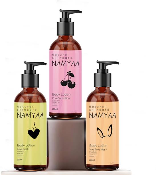 Namyaa Nourishing Body Lotion|For Dry Skin|Made with Aloe Vera, Coconut Oil,Shea Butter