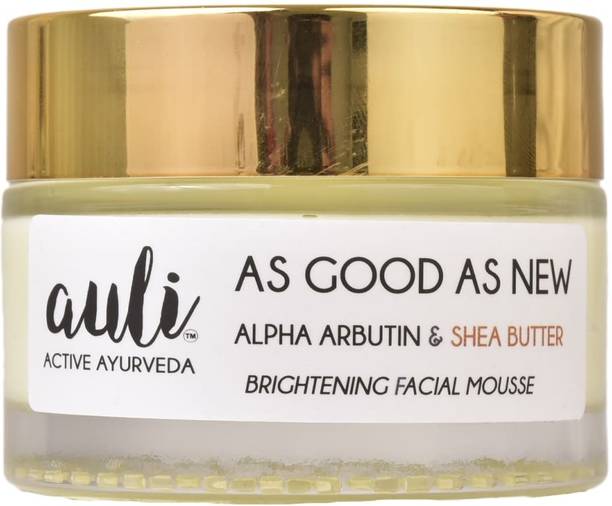 Auli As Good As New (mini) Brightening Facial Mousse with Alpha Arbutin & Shea Butter