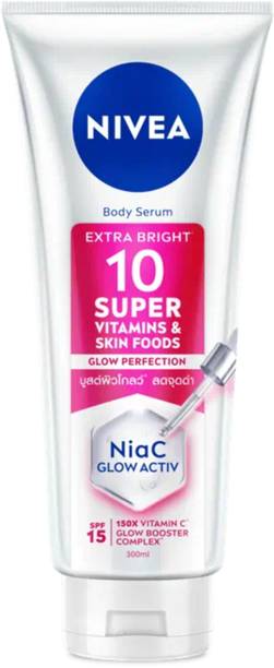 NIVEA Extra Bright 10 Super Vitamins & Skin Foods Serum in Lotion (IMPORTED)