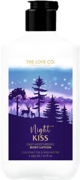 The Love Co. Night Kiss Body Lotion - Moisture For Men and Women - Hydration For Dry Skin