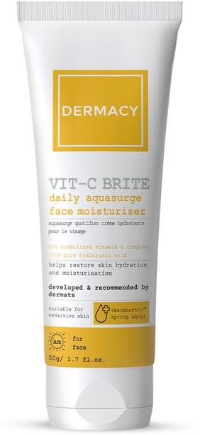 DERMACY VIT - C Brite Daily Aquasurge Face Moisturiser|Restore Skin Moisture & Hydration