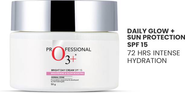O3+ Bright Day Cream SPF15 For Skin Brightening Cream Non Greasy Face Cream ForWomen