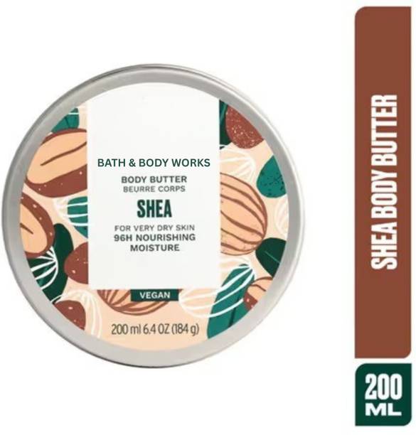 BATH & BODY WORKS Shea Body Butter Hydrating & Moisturizing Skincare for Very Dry Skin
