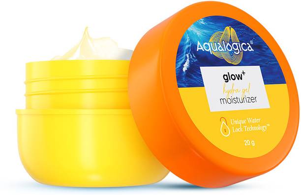 Aqualogica Glow+ Hydra Gel Moisturizer with Vitamin C & Papaya Non Sticky & Quick Absrobing