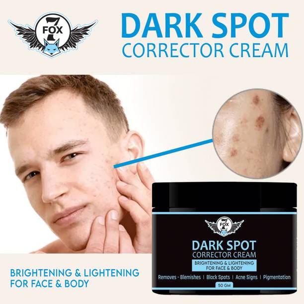 7 FOX Dark Spot Remover Cream, Pimple Marks, Acne Scar, Pigmentation For Men -