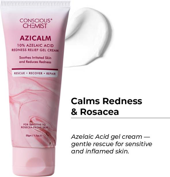 Conscious Chemist 10% Azelaic Acid Face Cream | Reduces Redness & Acne | Soothes All Skin