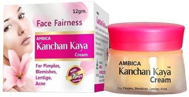 Ambica Kaya Face Fairness Cream for Acne, Pimples, Pigmentation Removal (Pack of 1)