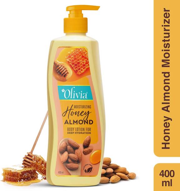 Olivia Moisturizing Honey Almond Body Lotion For Deep Hydration
