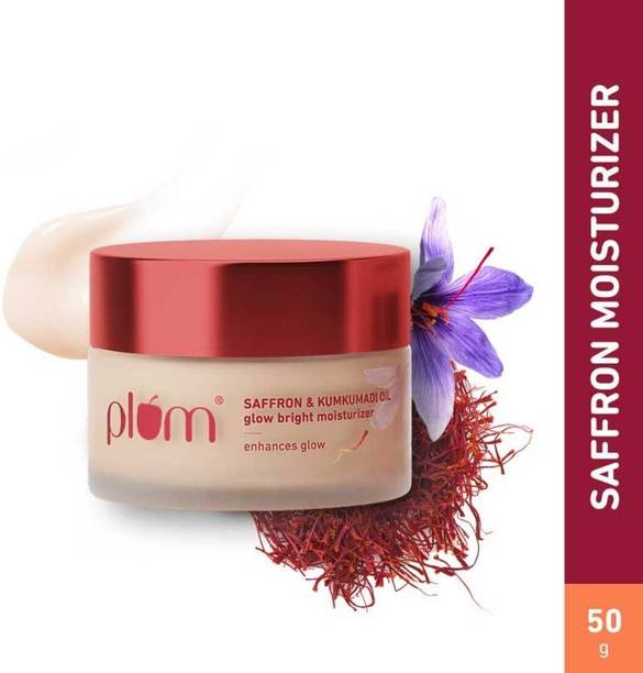 Plum Saffron & Kumkumadi Glow Bright SPF 35 Face Moisturizer | For All Skin Types