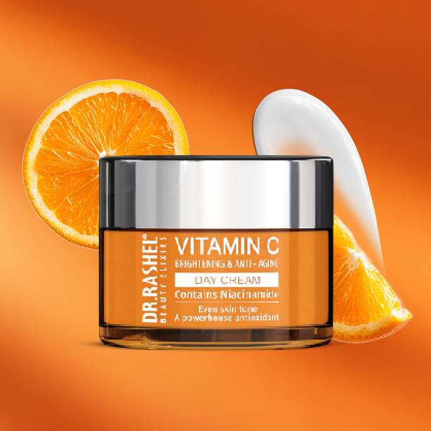 DR.RASHEL Vitamin C Day Cream for Brightening & Anti - Aging with Deep Moisturization