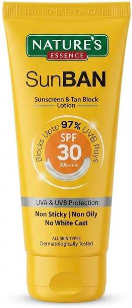 Nature's Essence Sunscreen - SPF 30 PA+++ sunban lotion sunscreen tanblock uvb protection