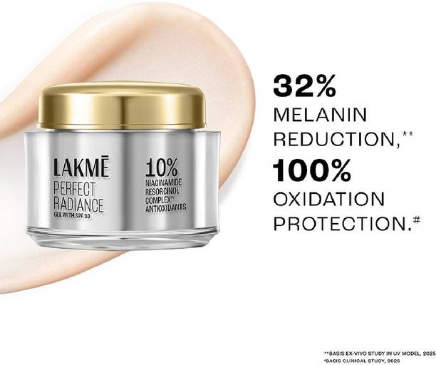 Lakmé Perfect Radiance Pigmentation Treatment Gel, 10% Niacinamide Resorcinol Complex
