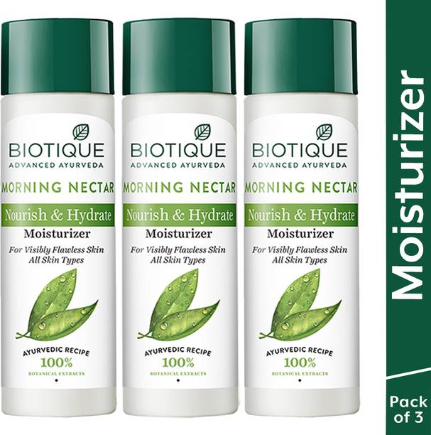 BIOTIQUE Morning Nectar Nourishing Lotion 570ml (190ml x 3)