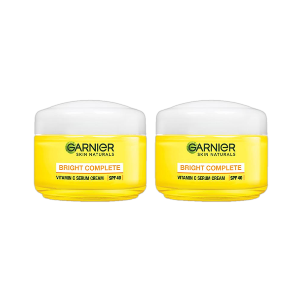 गार्नियर Bright Complete Serum Cream SPF 40 45g (Pack of 2)