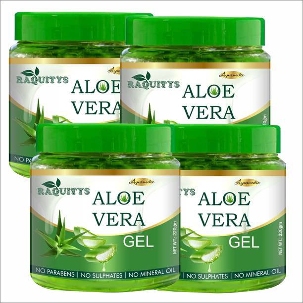 RAQUITYS Aloe Vera Multipurpose Beauty Gel For Skin And Hair
