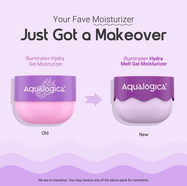 Aqualogica Illuminate + Hydra Gel Moisturizer with Wild Berries & Alpha Arbutin