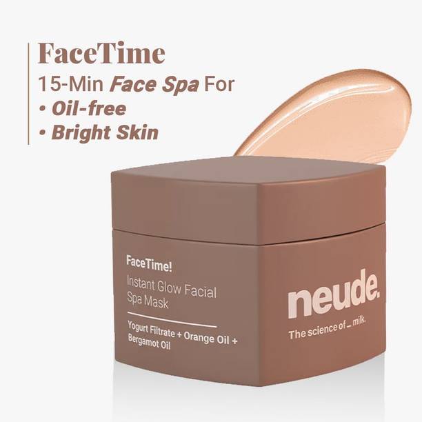 Neude Brightening Detan Face Mask with Yogurt for Pore-Smooth Skin - FaceTime
