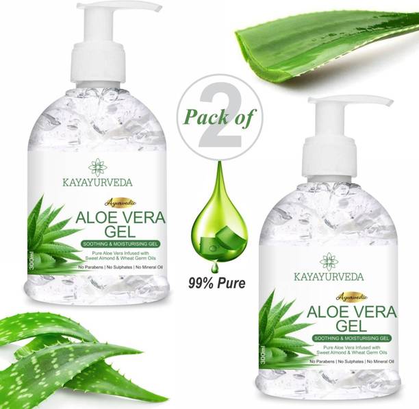 KAYAYURVEDA 100 % Pure Aloe Vera Gel (TRANSPARENT)