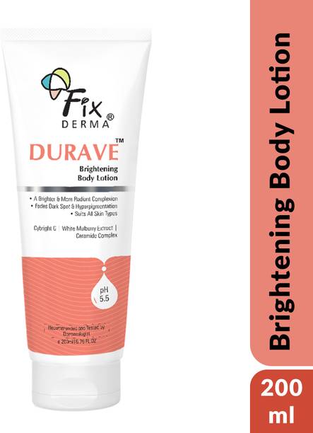 Fixderma Durave Brightening Body Lotion With Ceramide, Fades Dark Spots & Pigmentation