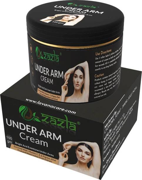 Zazla Underarm Lightening Cream Remove Dark Spots & Patches From Underarm Women