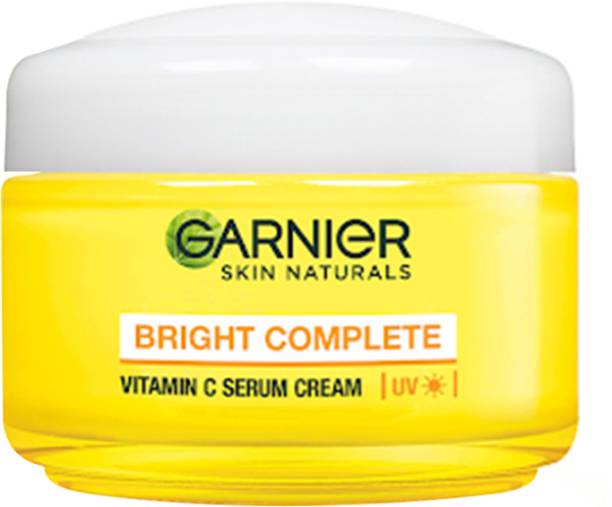 GARNIER Bright Complete Vitamin C Serum UV Cream, Sun Protection & Skin Brightening
