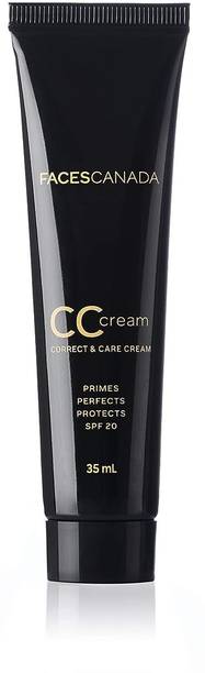 फासस्कानादा CC Cream - Natural | SPF 20 Correct & Care Tinted Cream Primes Perfects Protects