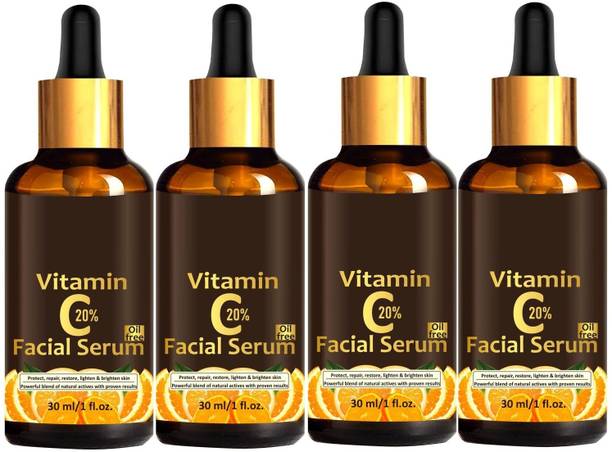 house of common Vitamin C Face serum|Reduces dark spots, uneven skin tone (30ml) Pack of 4