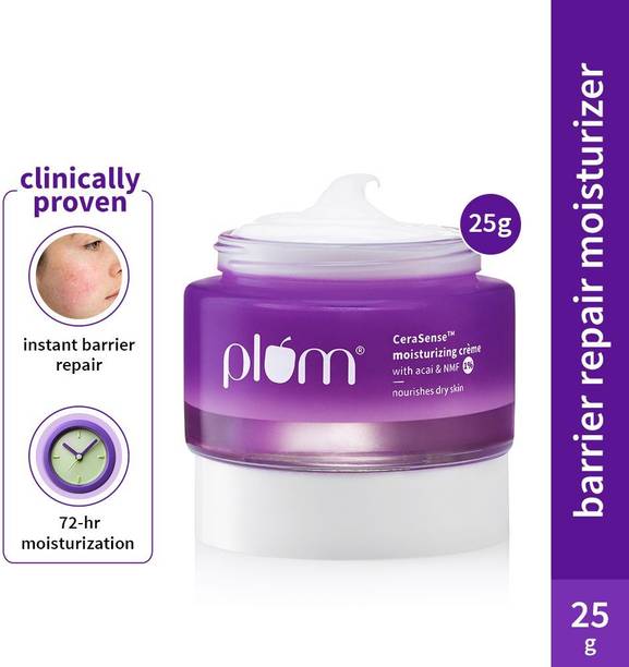प्लम CeraSense Gel Cream Moisturizer with Ceramides|Barrier Repair for Dry Skin