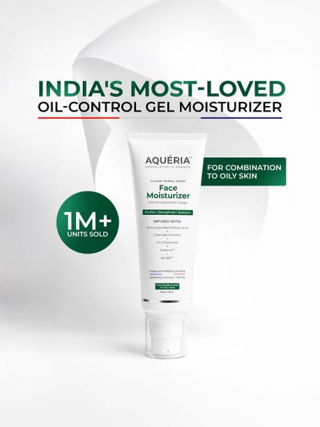 Aqueria Anti-Acne Gel Moisturizer | With 9 Multi Actives | Hydrates & Repairs Barrier