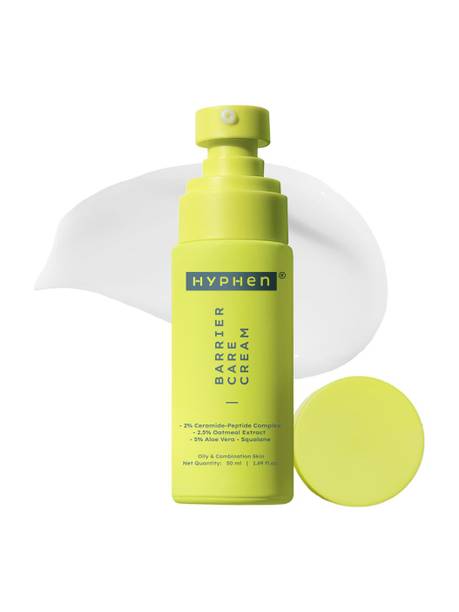 HYPHEN 2% Ceramide-Peptide Complex Barrier Repair Face Moisturizer for Oily Skin