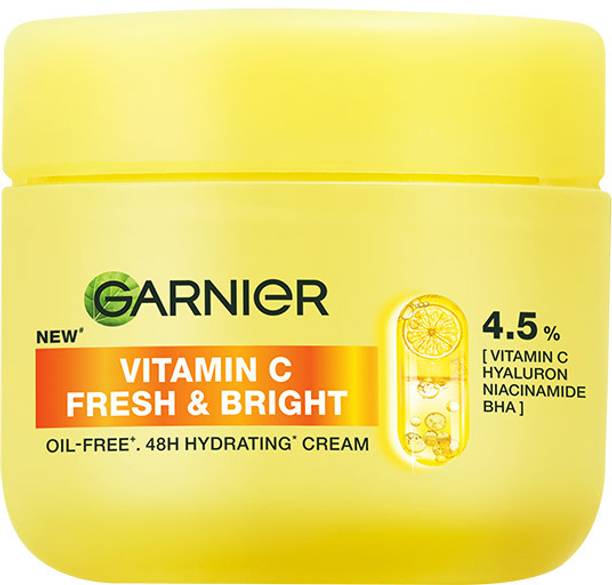 GARNIER Fresh & Bright Vitamin C Sorbet Moisturizer Cream For Hydrated & Bright Skin