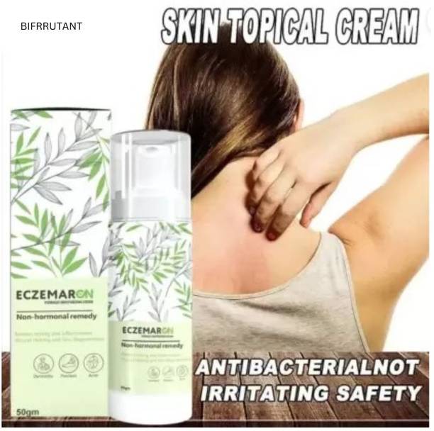 BIFRRUTANT Eczemaron Anti-Fungal Cream Spray for Fast Absorption – No Sticky Residue
