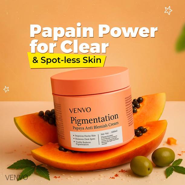 venvo Papaya Anti Blemish Cream for Dark Spots & Pigment Care