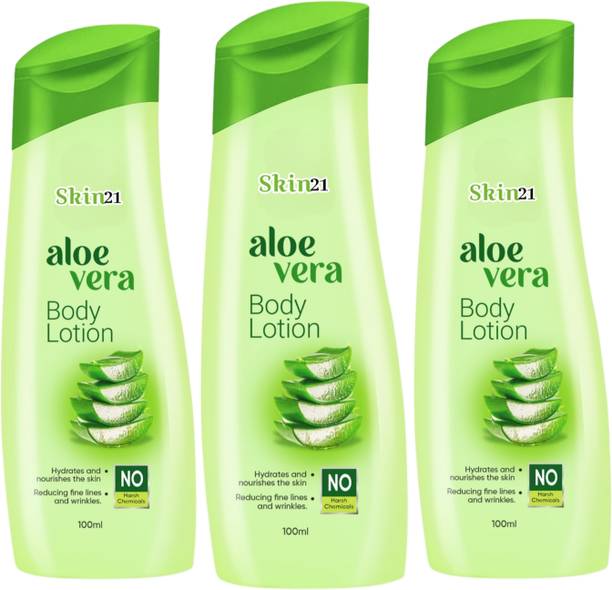 skin21 Aloevera Body Lotion For Silky Smooth Skin