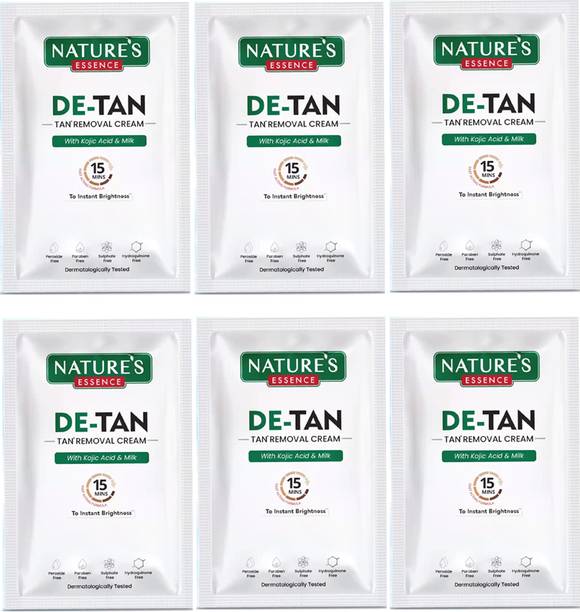 Nature's Essence DE-TAN TAN REMOVAL CREAM 6PCS (MRP 50X6)