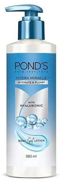 POND's HYDRA MIRACLE BODY GEL LOTION, WATER-BASED, NON-STICKY WITH HYALURONIC ACID