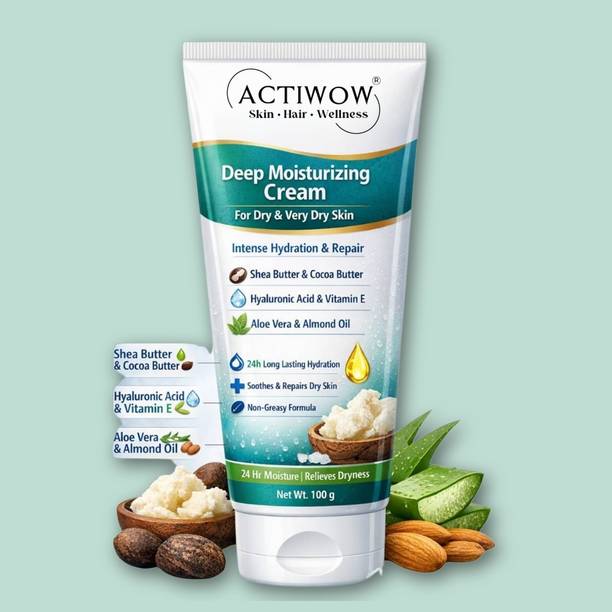 ACTIWOW Deep Moisturizing Cream for Dry & Extremely Dry Skin – Skin Comfort Cream