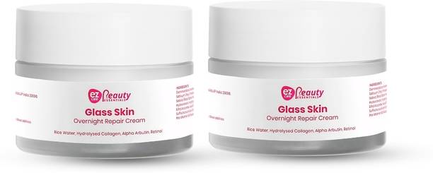 ezcare Glass Skin Overnight Repair Cream – Microbiome‑Friendly(Pack of 2)