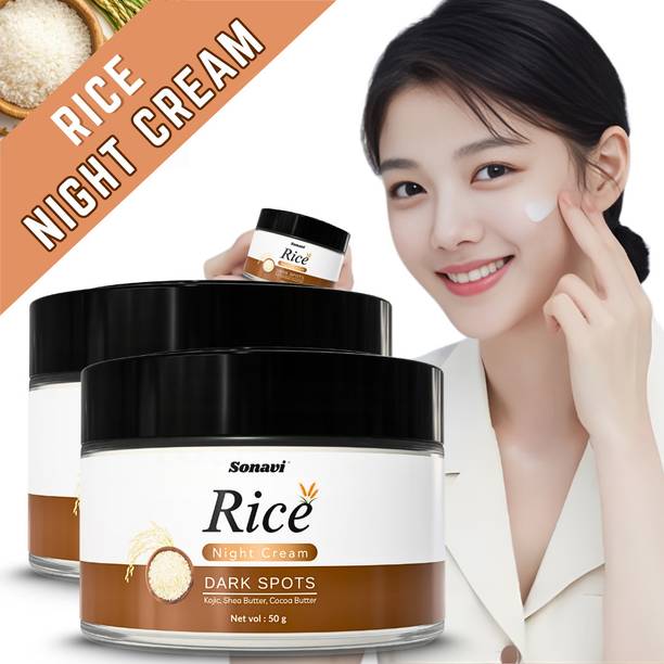 Sonavi Face Brightening Night Cream for Glowing Skin | Repair & Hydrate Face Cream