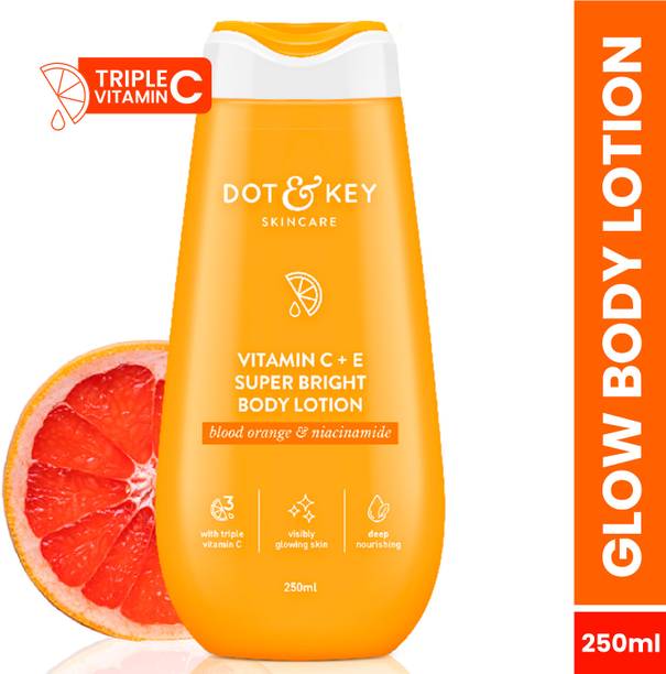 Dot & Key Vitamin C+E Super Bright Body Lotion for Deep Nourishing & Visibly Glowing Skin