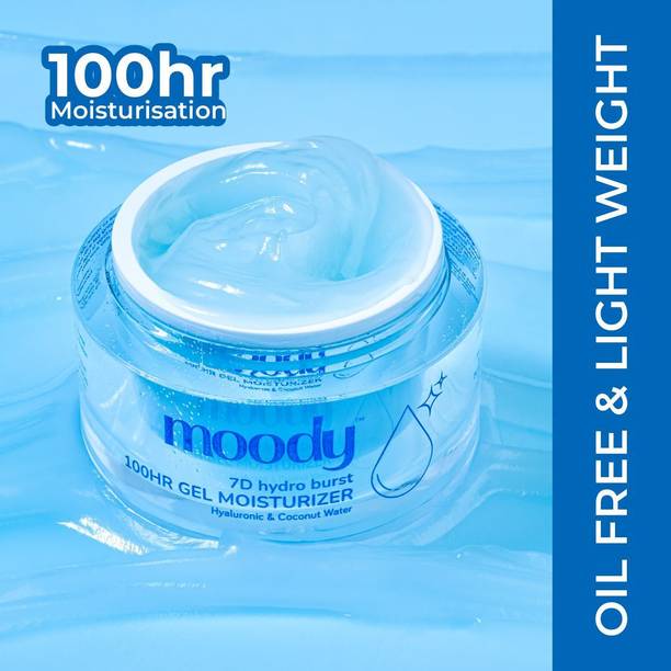 मूडी 7D Hydro Burst 100HR Gel Moisturizer with Hyaluronic & Coconut Water