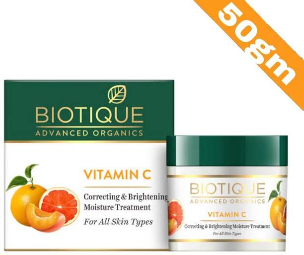BIOTIQUE Vitamin C Correcting & Brightening Moisture Treatment 50gm