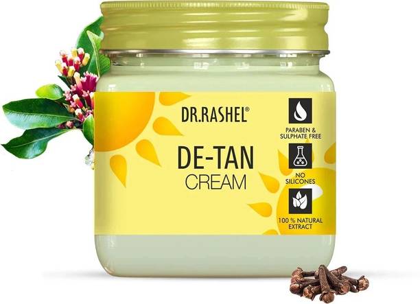 DR.RASHEL De-Tan Face & Body Cream with Walnut & Clove Extracts | Tan Removal & Soothing